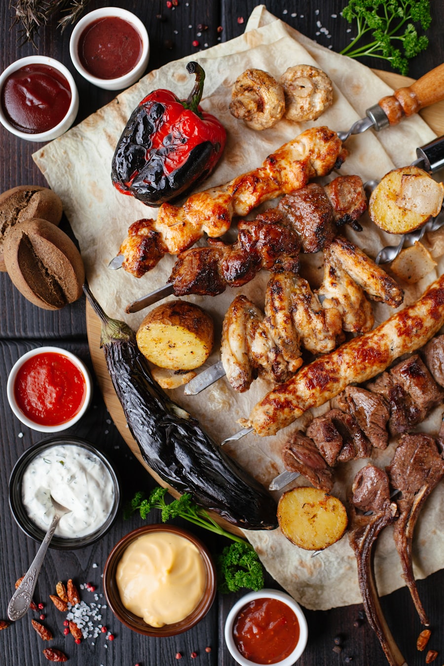 Halloumi Skewers